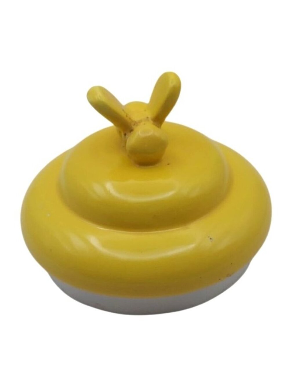 Disney Winnie The Pooh Ceramic Yellow Bee Hive Teapot Piglet Picinic & Bee Lid - Picture 11 of 14